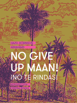cover image of No Give Up Maan! ¡No te rindas!